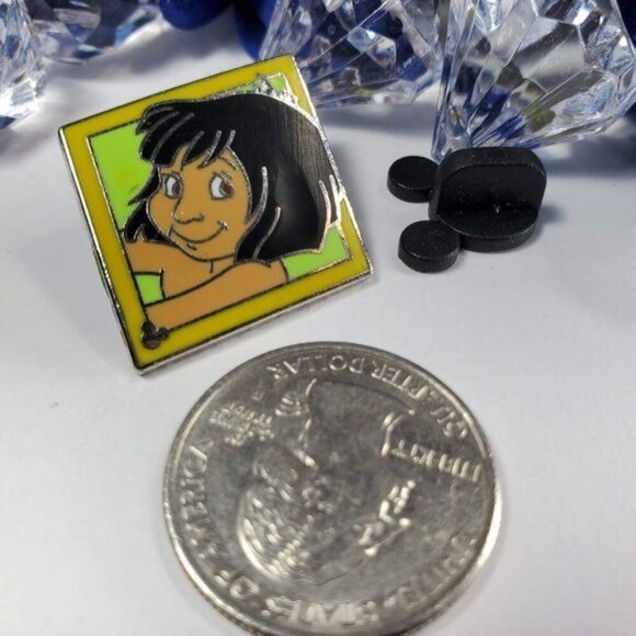 Disney Mowgli Trading Pin Hidden Mickey Jungle Book Lapel Pin Brooch Accessories - Picture 2 of 5